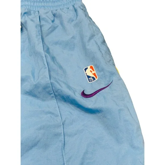 Nike Los Angeles Lakers NBA Pants Men's XL Blue Gold 75th Anniversary DB2007-462